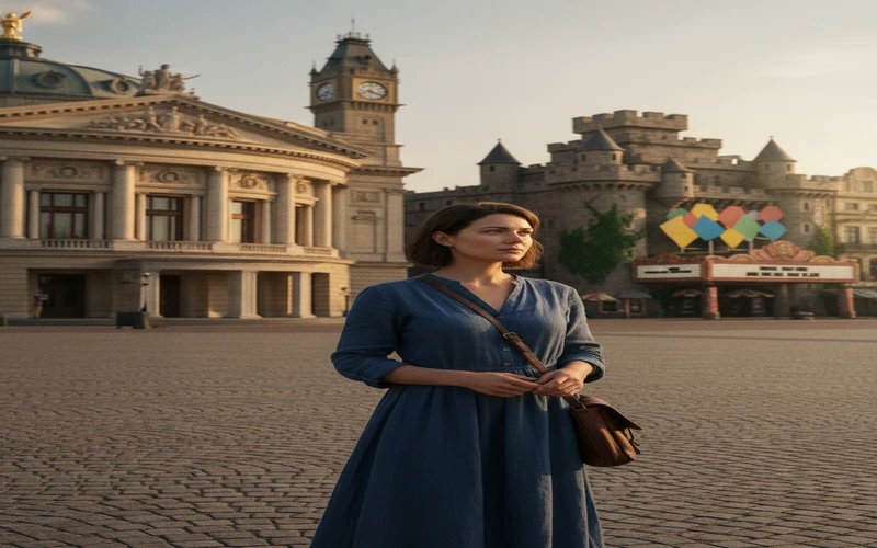 Sunset Boulevard historic buildings and entertainment landmarks